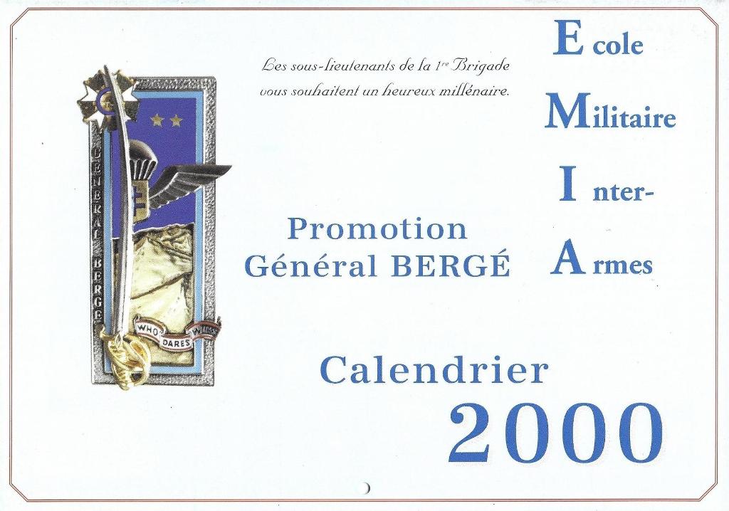 Le calendrier du nouveau millénaire