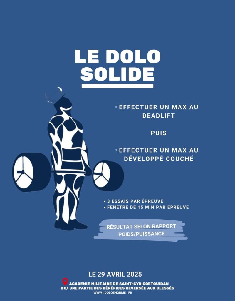 dolo solide  pret a soulever des kilos et repousser tes limites   viens nous rejoindre pour une soiree intense de force et de puissance     date   29 avril 2025   lieu   guer  que tu sois debutant ou confirm