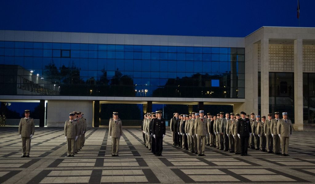 02 19 033  parrainage des5 50 emia ceremonie nocturne